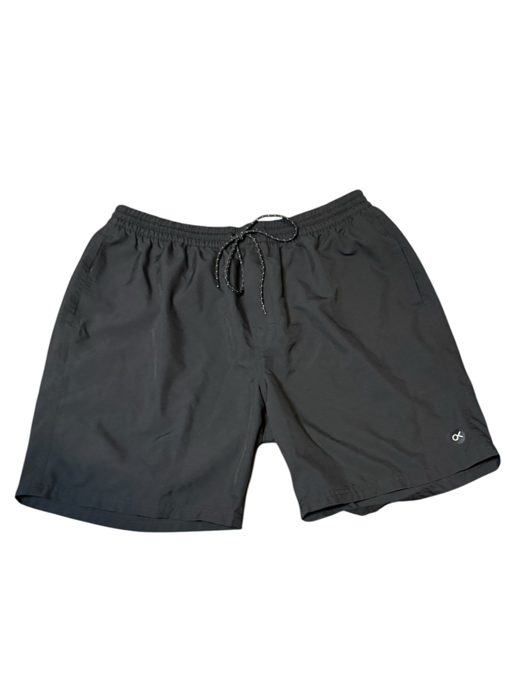 Outerknown Black Athletic Shorts with Zip Pocket Mens Size XXL Quick Dry